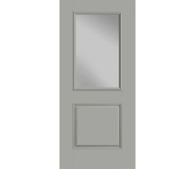 Salem Half Light 1 Panel Fiberglass Entry Door