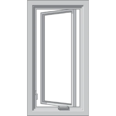 Salem Pella Hurricane Shield Series Vinyl Casement Window